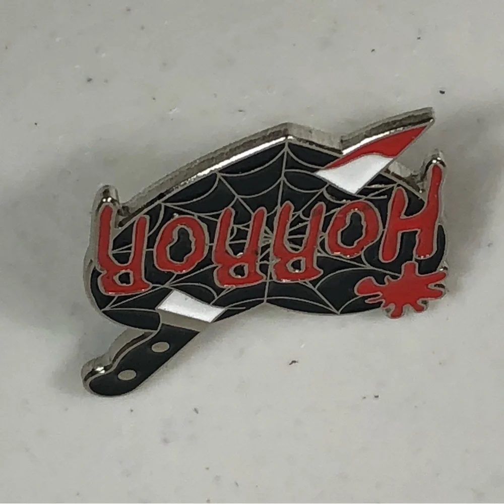 Brand new Horror Heart Dripping Blood Pin Lapel